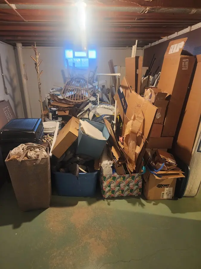 Roll-off dumpster container at job site for Concrete Dumpster Rental in Hollister